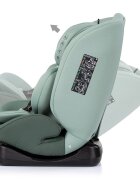 CHIPOLINO Scaun auto pentru copii Mondial Matcha 40-150 cm I-Size cu spatar reglabil