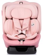 CHIPOLINO Scaun auto pentru copii Mondial Powder Pink 40-150 cm I-Size cu spatar reglabil