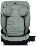 CHIPOLINO Scaun auto pentru copii Patrol Matcha I-Size 100-150 cm cu sistem Isofix husa detasabila si suport pentru pahar
