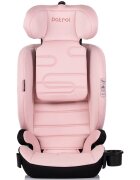 CHIPOLINO Scaun auto pentru copii Patrol Powder Pink I-Size 100-150 cm cu sistem Isofix husa detasabila si suport pentru pahar