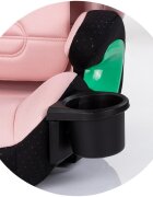 CHIPOLINO Scaun auto pentru copii Patrol Powder Pink I-Size 100-150 cm cu sistem Isofix husa detasabila si suport pentru pahar