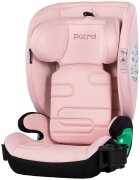 CHIPOLINO Scaun auto pentru copii Patrol Powder Pink I-Size 100-150 cm cu sistem Isofix husa detasabila si suport pentru pahar