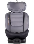 CHIPOLINO Scaun auto pentru copii Premium Cloud i-Size rotativ 40-150 cm sistem isofix si picior de suport protectie la impact lateral SPS tetiera reglabila husa detasabila