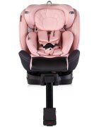 CHIPOLINO Scaun auto pentru copii Premium Pink Marshmallow i-Size rotativ 40-150 cm sistem isofix si picior de suport protectie la impact lateral SPS tetiera reglabila husa detasabila