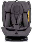 CHIPOLINO Scaun auto pentru copii Techno iGrow Charcoal I-Size 40-150 cm cu sistem Isofix si sezut rotativ