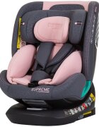 CHIPOLINO Scaun auto Supreme cu sistem Isofix I-Size 40-150 cm flamingo