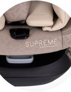 CHIPOLINO Scaun auto Supreme cu sistem Isofix I-Size 40-150 cm macadamia