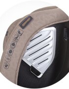 CHIPOLINO Scaun auto Supreme cu sistem Isofix I-Size 40-150 cm macadamia