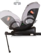 CHIPOLINO Scaun auto Tourino I-Size 40-150 cm ash grey cu sistem Isofix