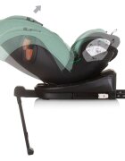CHIPOLINO Scaun auto Tourino I-Size 40-150 cm pastel green cu sistem Isofix