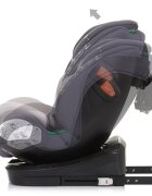 CHIPOLINO Scaun auto Volare I-Size 40-150 cm granite cu sistem Isofix