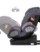 CHIPOLINO Scaun auto Volare I-Size 40-150 cm granite cu sistem Isofix