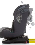 CHIPOLINO Scaun auto X Factor I-Size 40-150 cm granite cu sistem Isofix