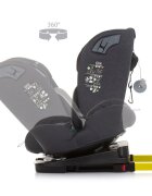 CHIPOLINO Scaun auto X Factor I-Size 40-150 cm granite cu sistem Isofix