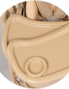 CHIPOLINO Scaun de masa 2 in 1 Melba Latte reglabil transformabil roti cu frana pliere compacta