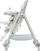 CHIPOLINO Scaun de masa 2 in 1 Melba Matcha reglabil transformabil roti cu frana pliere compacta