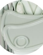 CHIPOLINO Scaun de masa 2 in 1 Melba Matcha reglabil transformabil roti cu frana pliere compacta
