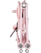 CHIPOLINO Scaun de masa 2 in 1 Melba Powder Pink reglabil transformabil roti cu frana pliere compacta