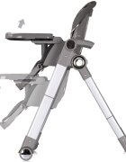 CHIPOLINO Scaun de masa 2 in 1 transformabil in leagan Super Chef Cloud cu roti spatar reglabi sezut reglabil pliere compacta