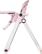 CHIPOLINO Scaun de masa 2 in 1 transformabil in leagan Super Chef Marshmallow cu roti spatar reglabi sezut reglabil pliere compacta