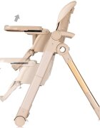 CHIPOLINO Scaun de masa 2 in 1 transformabil in leagan Super Chef Tiramisu cu roti spatar reglabi sezut reglabil pliere compacta