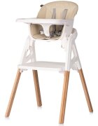 CHIPOLINO Scaun de masa 4 in 1 Multi Cashmere transformabil reglabil picioare elegante din lemn