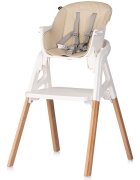 CHIPOLINO Scaun de masa 4 in 1 Multi Cashmere transformabil reglabil picioare elegante din lemn