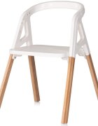 CHIPOLINO Scaun de masa 4 in 1 Multi Cashmere transformabil reglabil picioare elegante din lemn