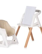 CHIPOLINO Scaun de masa 4 in 1 Multi Cashmere transformabil reglabil picioare elegante din lemn