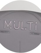 CHIPOLINO Scaun de masa 4 in 1 Multi Charcoal transformabil reglabil picioare elegante din lemn