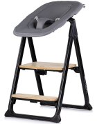 CHIPOLINO Scaun de masa 4 in 1 Quatro Charcoal transformabil reglabil si pliabil
