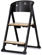CHIPOLINO Scaun de masa 4 in 1 Quatro Charcoal transformabil reglabil si pliabil