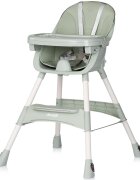 CHIPOLINO Scaun de masa Avocado Matcha cu tava reglabila jucarie detasabila cotiere si suport pentru picioare