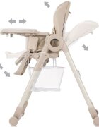 CHIPOLINO Scaun de masa Master Chef pure beige