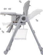 CHIPOLINO Scaun de masa Master Chef pure grey