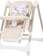 CHIPOLINO Scaun de masa Milk Shake 2 in 1 macadamia