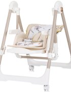 CHIPOLINO Scaun de masa Milk Shake 2 in 1 macadamia