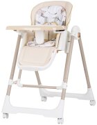 CHIPOLINO Scaun de masa Milk Shake 2 in 1 macadamia