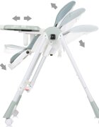 CHIPOLINO Scaun de masa Milk Shake 2 in 1 pastel green