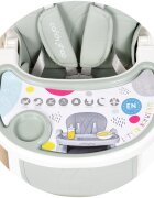 CHIPOLINO Scaun de masa pentru copii Candy Shop Matcha cu spatar reglabil in 3 pozitii inaltime reglabila 4 roti
