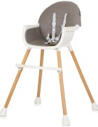 CHIPOLINO Scaun de masa Rio 2 in 1 graphite