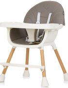 CHIPOLINO Scaun de masa Rio 2 in 1 graphite