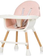 CHIPOLINO Scaun de masa Rio 2 in 1 rose water