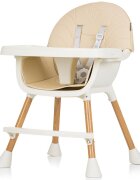 CHIPOLINO Scaun de masa Rio 2 in 1 sand