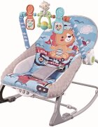 CHIPOLINO Scaunel balansoar Baby Spa blue