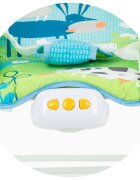 CHIPOLINO Scaunel balansoar Fiesta multicolor