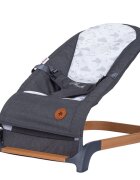 CHIPOLINO Scaunel balansoar Noah anthracite wood