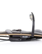 CHIPOLINO Scaunel balansoar Senso Cloud Wood cu spatar reglabil bara de jucarii suport pentru cap centuri de siguranta pliere compacta