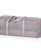 CHIPOLINO Tarc de joaca pentru copii 180x120 cm Lotus Beige 2 inele ajutatoare si usa cu fermoar