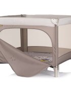 CHIPOLINO Tarc de joaca pentru copii Pop Up Bear beige pliabil